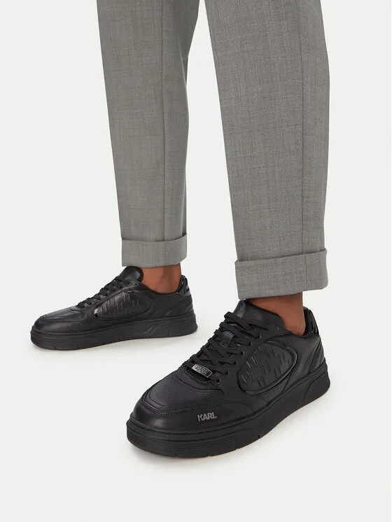 Sneakersy KARL LAGERFELD KL53019 Czarny