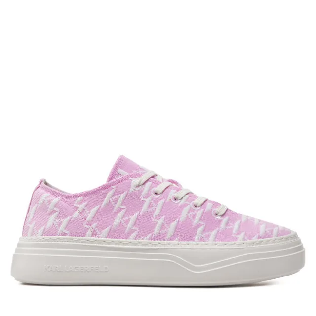 Sneakersy KARL LAGERFELD KL63421 Fioletowy