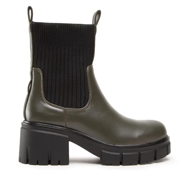 Botki DeeZee ZAL90101-1 Khaki