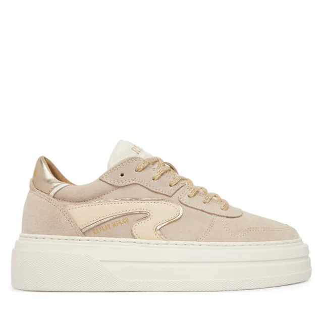 Sneakersy REPLAY GWZ8A .000.C0004L Beżowy