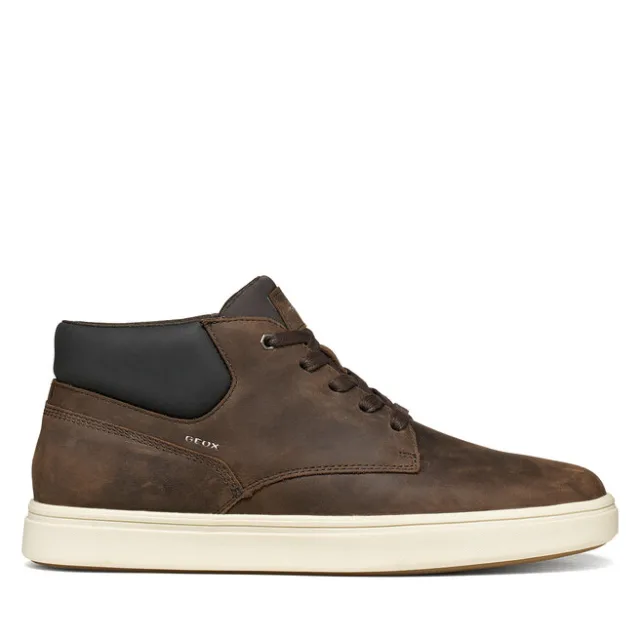 Sneakersy Geox U Baltmoore U56LDE 000FF C6005 Brązowy ciemny