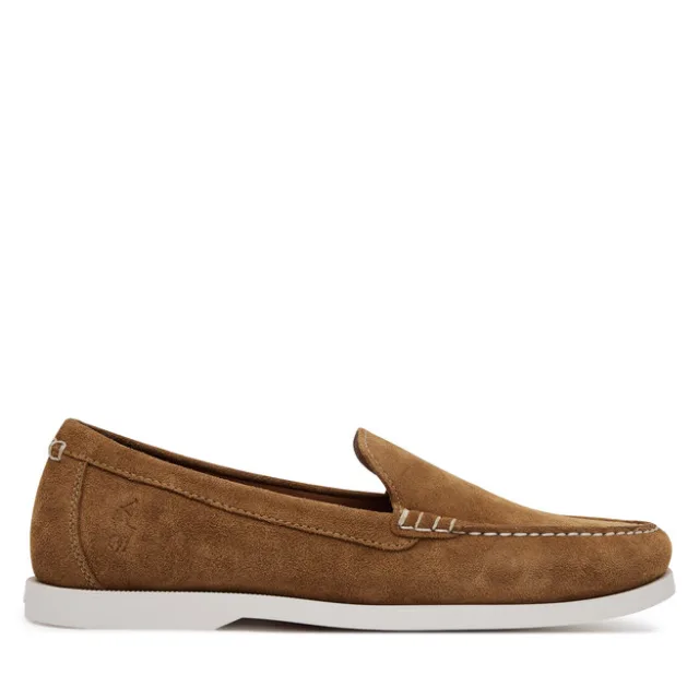 Mokasyny Polo Ralph Lauren Merton 803961293003 Brązowy