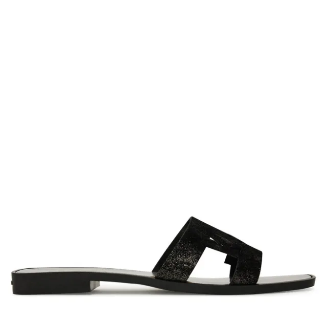 Klapki KARL LAGERFELD Skoot II KL80402 Czarny