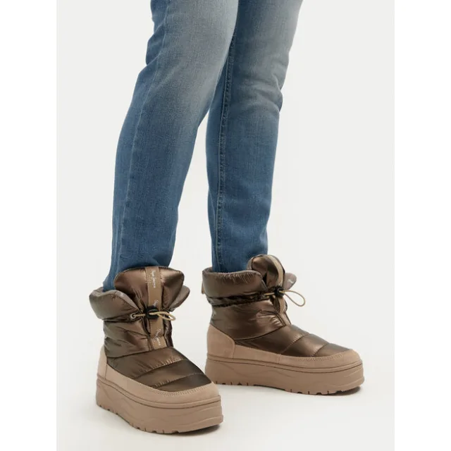 Śniegowce Pepe Jeans PLS50554 Beżowy