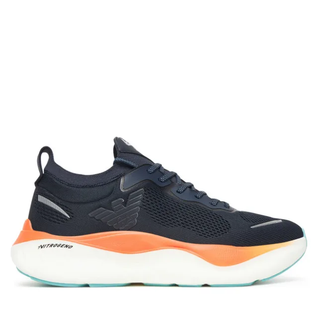 Sneakersy EA7 Emporio Armani X8X246 XK443 MZ216 Granatowy