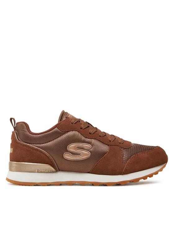Sneakersy Skechers 111/CHOC Brązowy