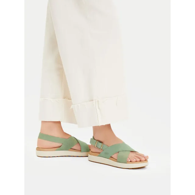 Sandały Keen Elle Luxe Cross Strap 1030525 Zielony