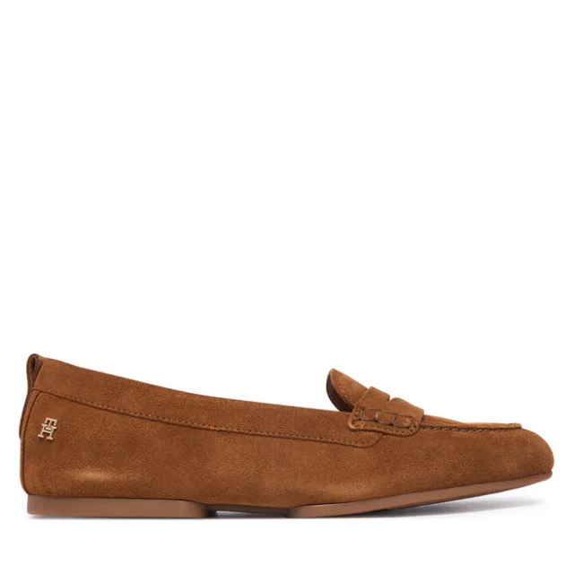 Mokasyny Tommy Hilfiger Th Flex FW0FW09507 Brązowy