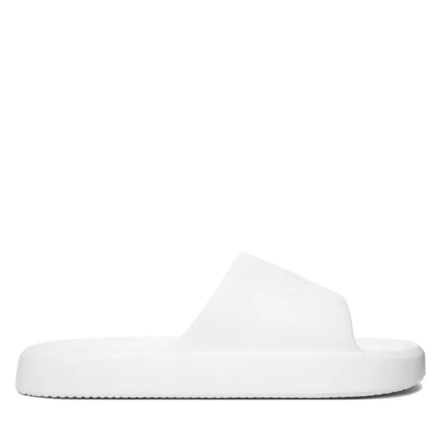 Klapki Guess F6GZ04 BB00F Biały