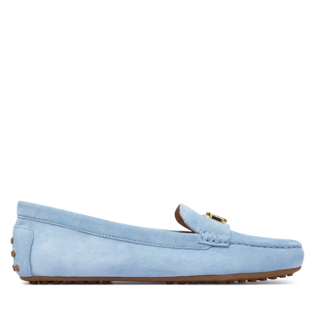 Mokasyny LAUREN RALPH LAUREN Barnsbury 802821629034 Niebieski jasny