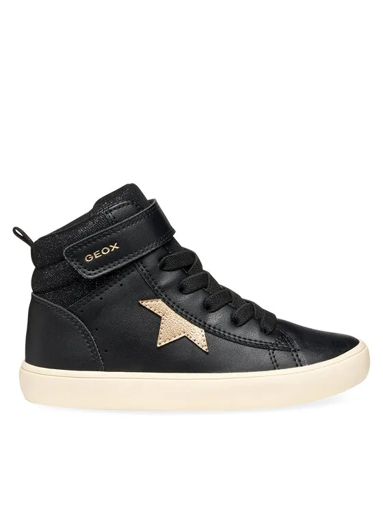 Sneakersy Geox J Gisli Girl J564NC 054AS C9BB5 M Czarny