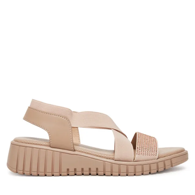 Sandały Clara Barson R24AW02800 Beżowy