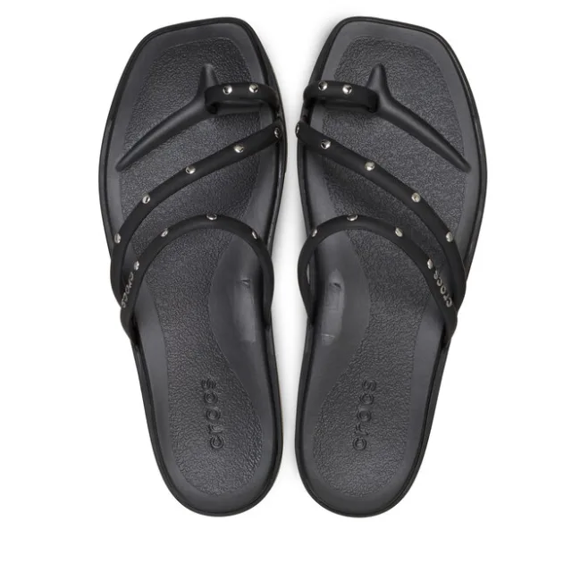 Japonki Crocs Miami Studded Toe Loop Sandal 211447 Czarny