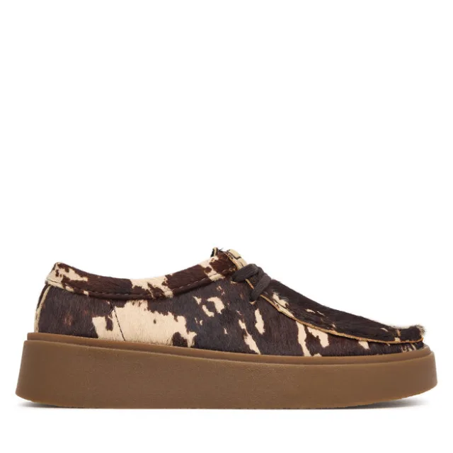 Półbuty Clarks Torview W 26329460 Brązowy