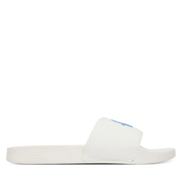 Klapki Tommy Hilfiger Th Script Pool Slide FW0FW09286 Biały