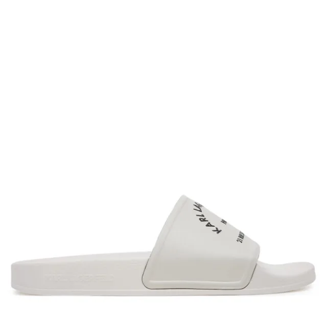 Klapki KARL LAGERFELD Kondo 2.0 KL80908A Biały