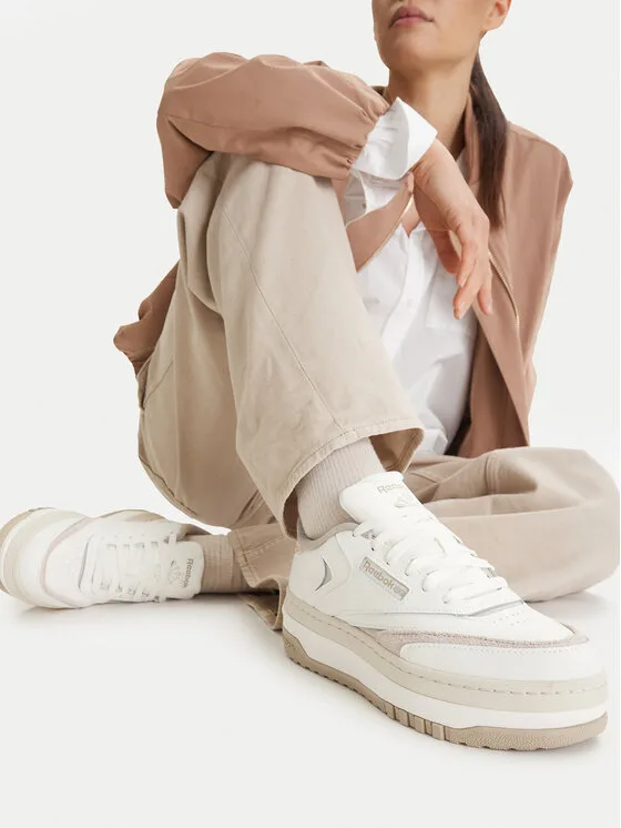 Sneakersy Reebok EO-CLUB C EXTRA 100201420 Beżowy