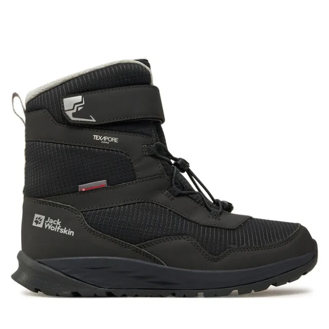 Śniegowce Jack Wolfskin Polar Bear-B Texapore High Vc K A62145 Czarny
