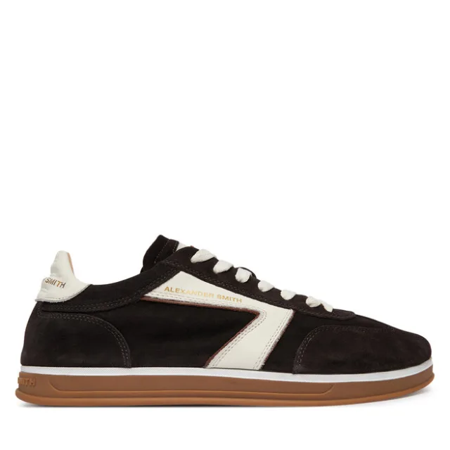 Sneakersy Alexander Smith ThamesMan ASBETMM-3350 Brązowy ciemny