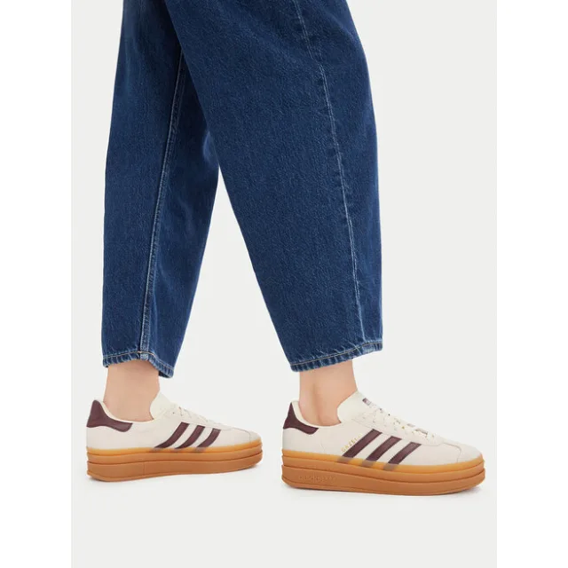 Sneakersy adidas Gazelle Bold KI4559 Beżowy