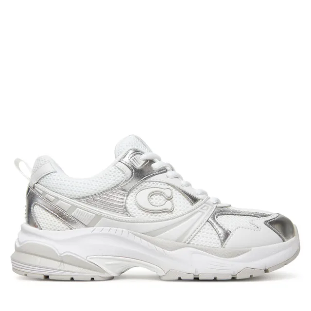 Sneakersy Coach Mesh CAQ29 Biały