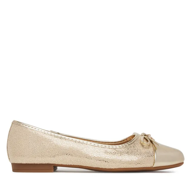 Baleriny Clara Barson WYL3652-3 Złoty