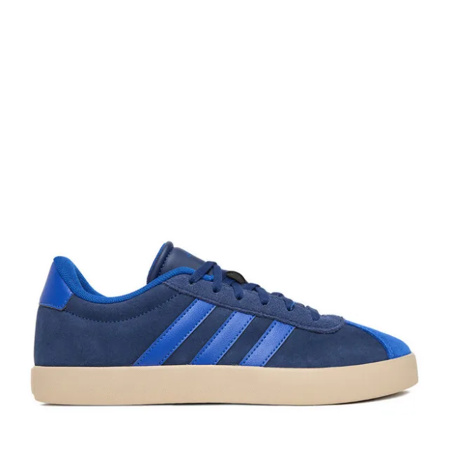 Sneakersy adidas VL COURT 3.0 K JS3489 Granatowy