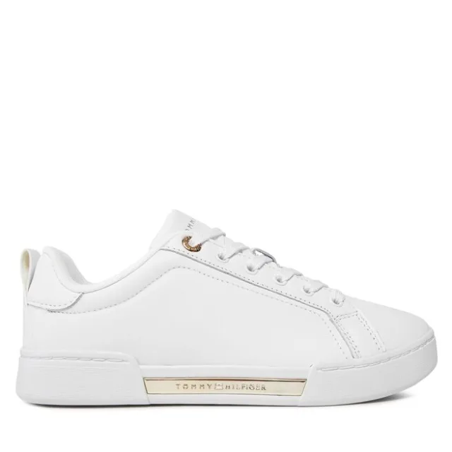 Sneakersy Tommy Hilfiger Chique Court Sneaker FW0FW07634 Biały