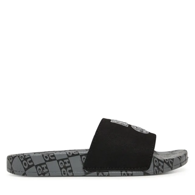 Klapki HUGO G01151 M Czarny
