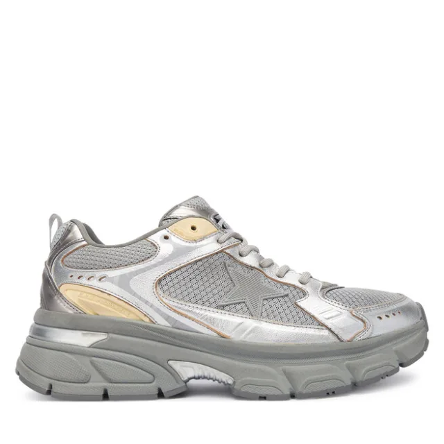Sneakersy Golden Goose Lightstar GWF00724.F006475.70138 Srebrny