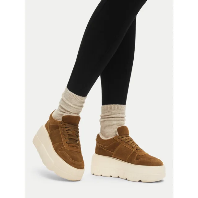 Sneakersy Badura CASI-01W1-006 Brązowy