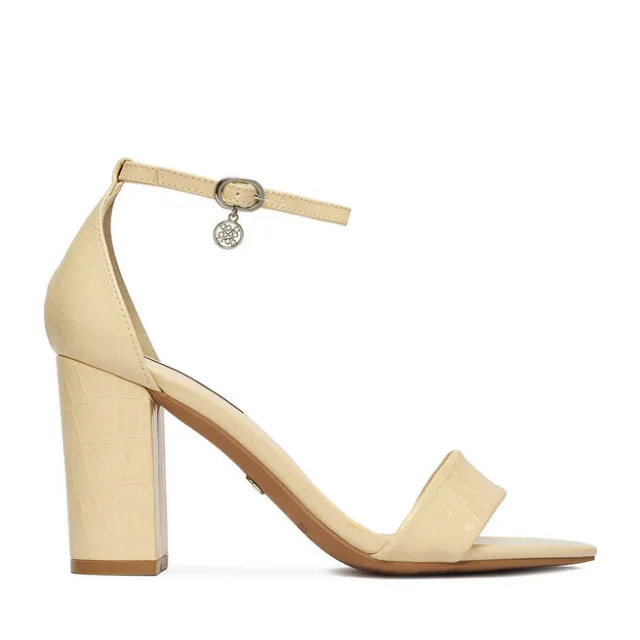 Sandały Nine West S4SH1823-01 Żółty jasny