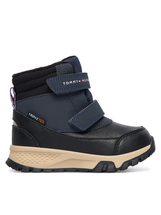 Trzewiki Tommy Hilfiger T1X5-34134-1592X656 M Granatowy