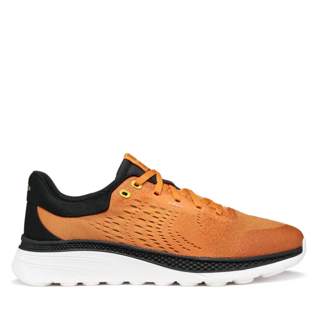 Sneakersy Geox U Spherica Actif X1 U65HUB 0006K C0569 Pomarańczowy