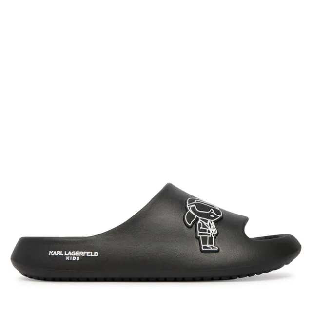 Klapki KARL LAGERFELD Z31179 S Czarny