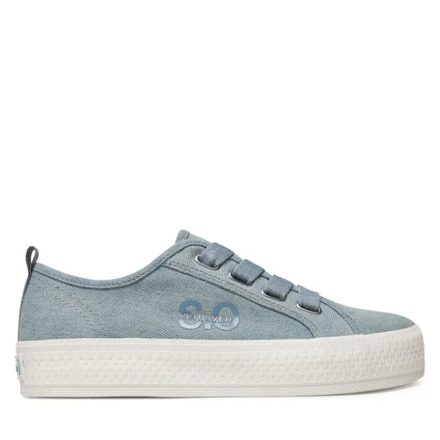 Sneakersy s.Oliver 5-23611-44 Niebieski