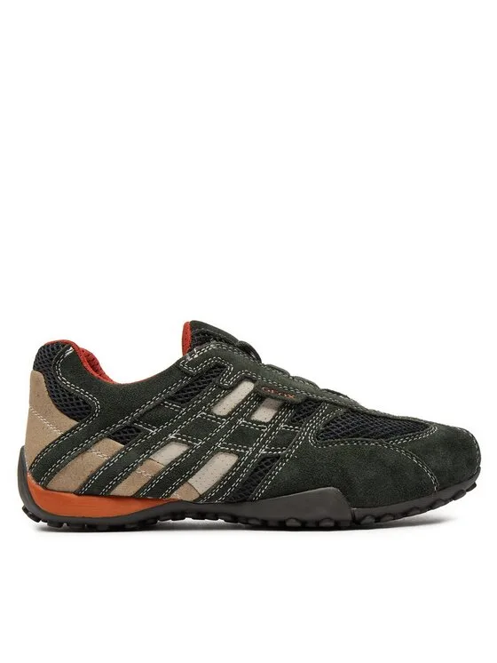Półbuty Geox U Snake L U4207L 02214 C1300 Zielony
