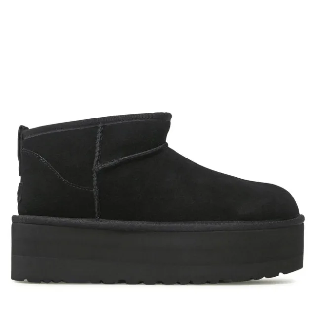 Śniegowce Ugg W Classic Ultra Mini Platform 1135092 Czarny