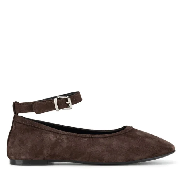 Baleriny Gino Rossi ANYA-7340-25 Brązowy