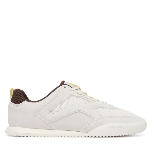 Sneakersy Calvin Klein Low Pro Runner Refl Mesh Sue HW0HW03100 Kremowy