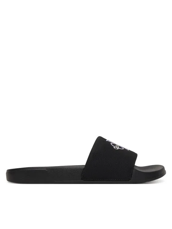 Klapki Calvin Klein Ess Slide Cv HW0HW02958 Czarny