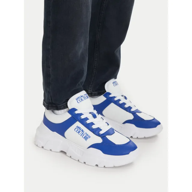Sneakersy Versace Jeans Couture 78YA3SC1 Niebieski
