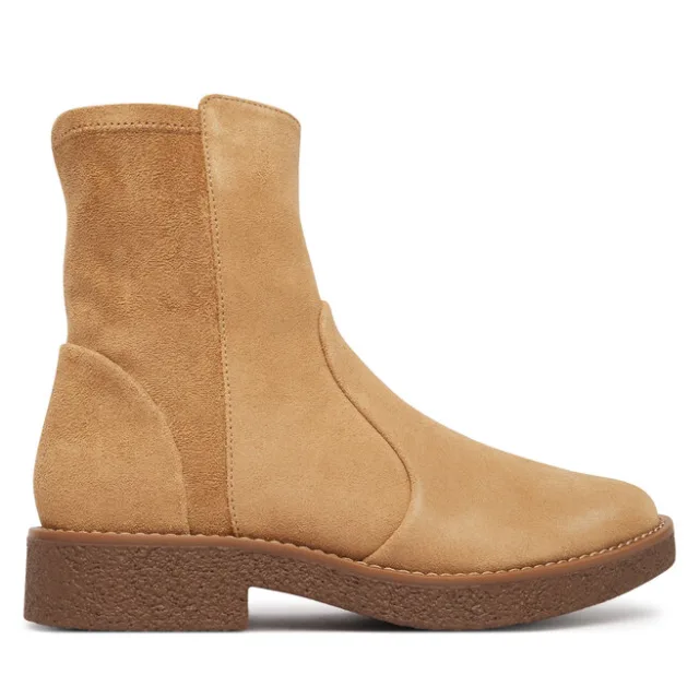 Botki Clarks Nella Bay 26327196 Beżowy