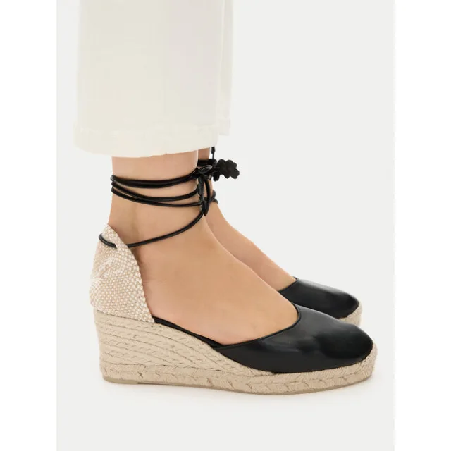 Espadryle Castañer Joyce/8ED/291 26078 Czarny