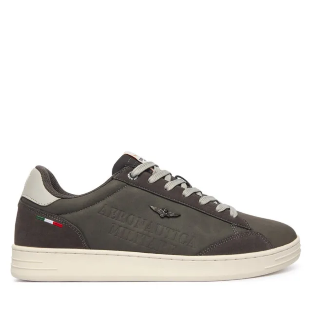 Sneakersy Aeronautica Militare 262SC0306UCT04325 Szary