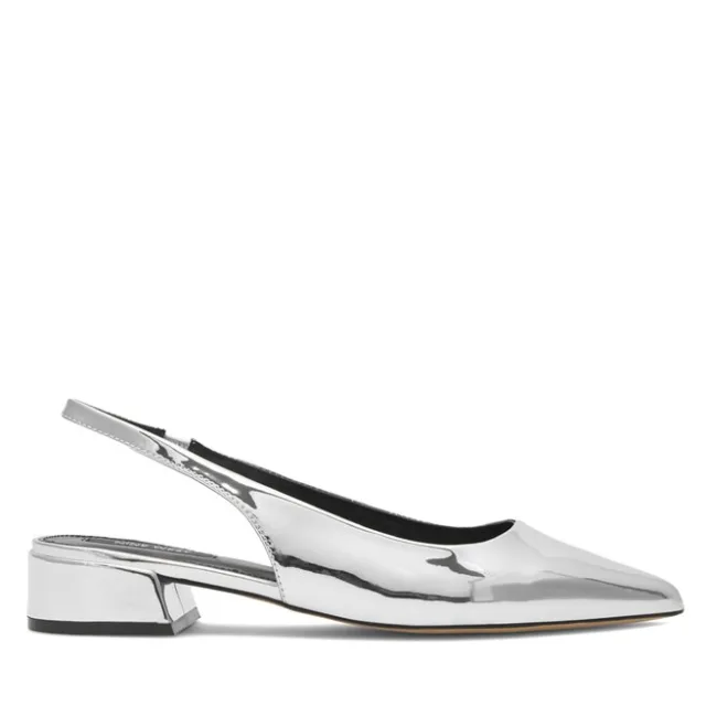 Baleriny Nine West WFA2609-1 Srebrny