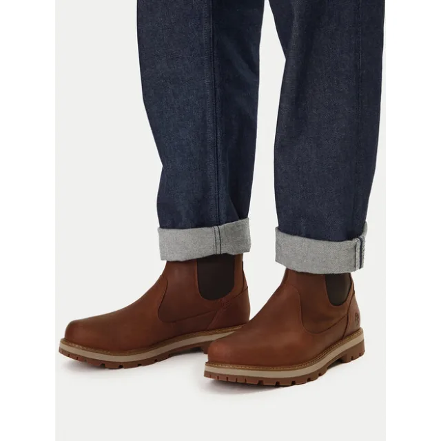 Sztyblety Timberland Britton Road Mid Chelsea TB0A6A4WEM61 Brązowy