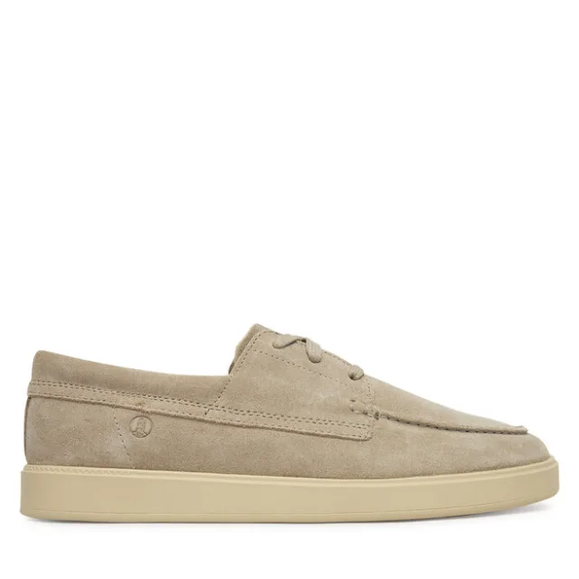 Półbuty Clarks Lockford Boat 26186610 Szary