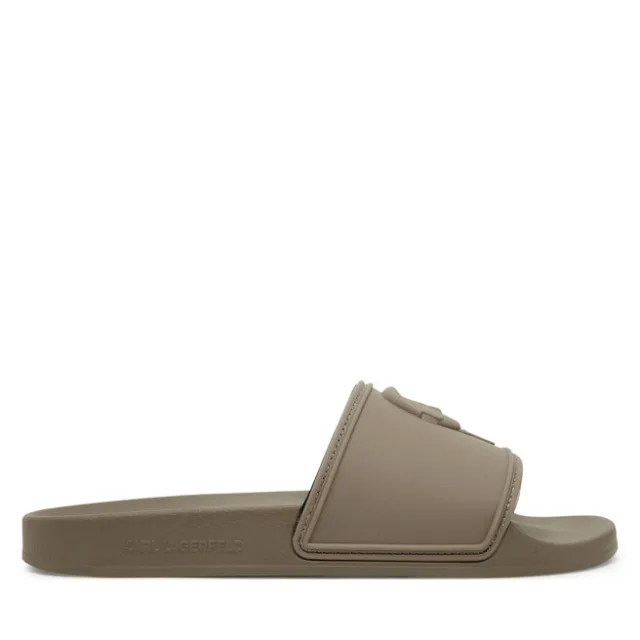 Klapki KARL LAGERFELD KL70009A Szary