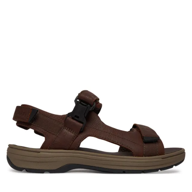 Sandały Clarks Saltway Edge 26184777 Brązowy